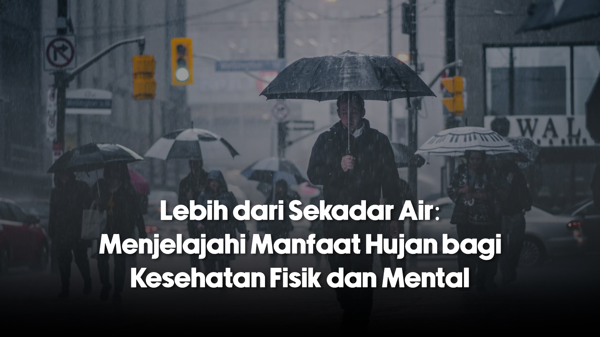 Lebih dari Sekadar Air: Menjelajahi Manfaat Hujan bagi Kesehatan Fisik dan Mental